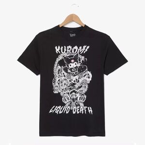 🚫🚫SOLD🚫🚫 SOLD OUT Kuromi x Liquid Death Collaboration shirt Size M